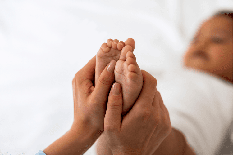 Massage bébé